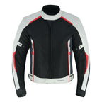 CHAQUETA DE MOTO TEXTILE MZONE ASHTON TRI-COLOR SUMMER