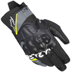 Guantes de Moto Alpinestars Corozal V3 Drystar® Negro / Gris Oscuro / Amarillo Flúor