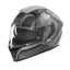 CASCO INTEGRAL NOX MENTOR N402 NEGRO PLATA
