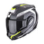 CASCO SCORPION EXO-TECH EVO CARBON COSY NEGRO-AMARILLO NEÓN