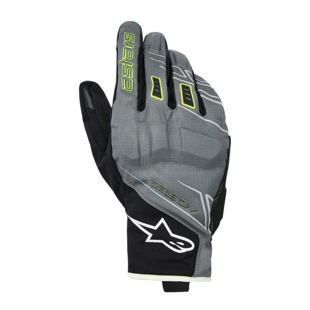 Guantes Moblast Impermeables Fur Gray Black Sulphur Yellow