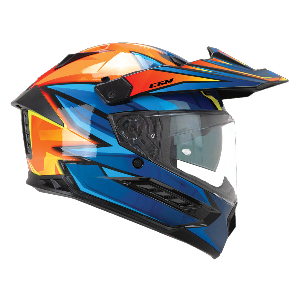 Blu Arancione Giallo fluo 366X