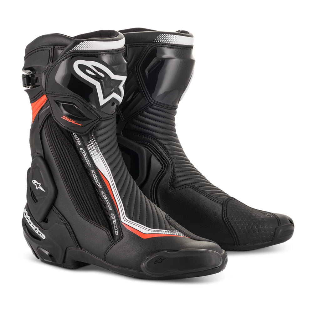 Botas SMX Plus V2 Negro Blanco Rojo Fluo
