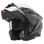 Casco Modular NOX N967 Conquer  Neg / Blanco / Rojo