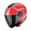 CASCO SCORPION EXO-CITY II COSMOS ROJO-PLATA
