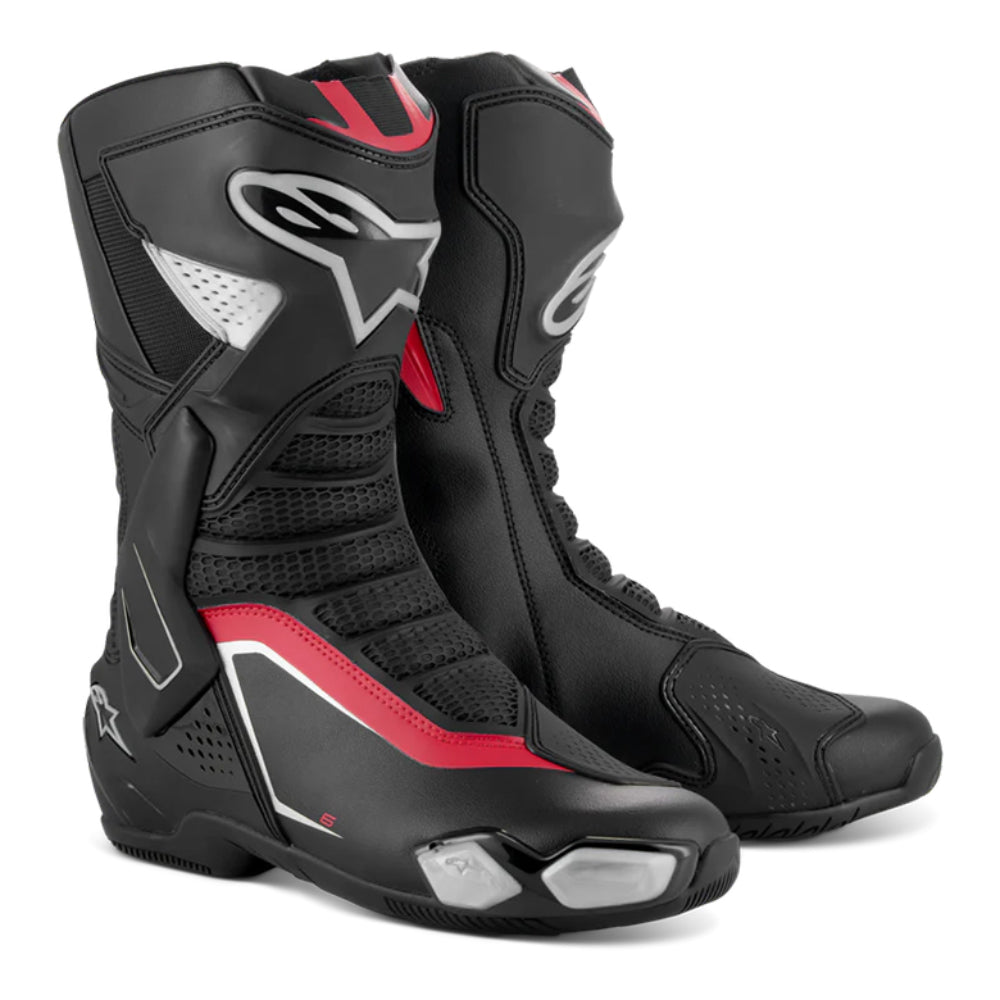Botas SMX-6 V3 Negro Plata Rojo