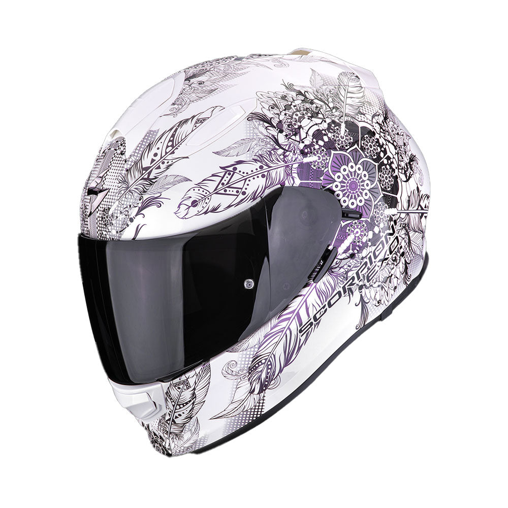 CASCO SCORPION EXO-491 DREAM BLANCO / CHAMELEON