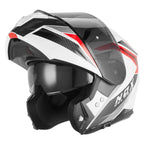 Casco Modular NOX N968 SHIFT Blanco / Rojo