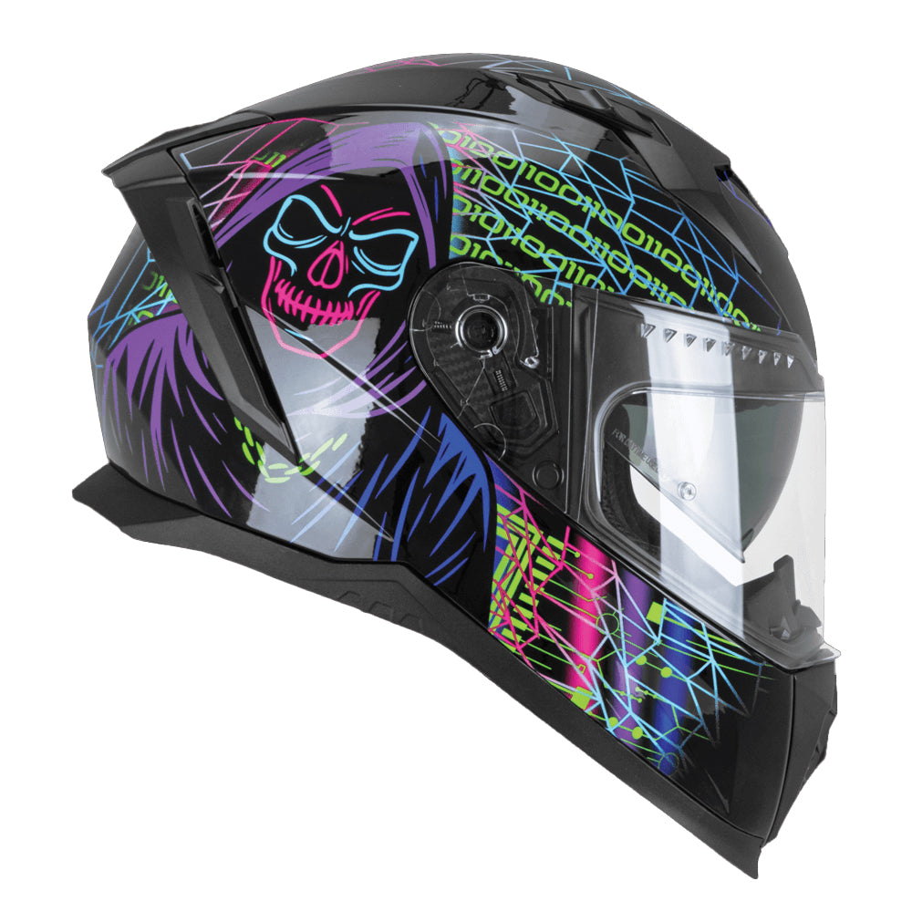 Nero Viola Verde fluo 311T