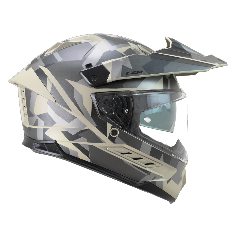 Casco CGM  Advanture 366R Negro Beige Matt Imagen secundaria del producto