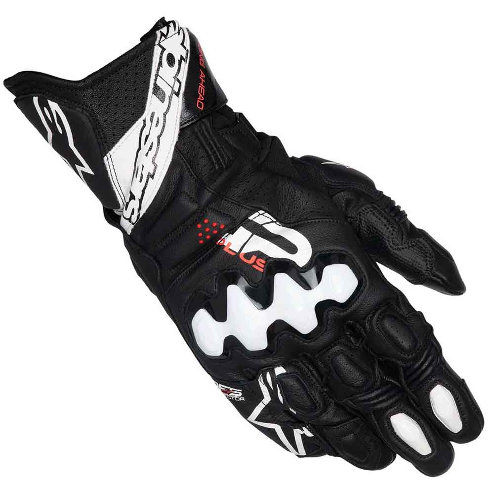 Guantes Alpinestars GP Plus R V3 Negros y Blancos