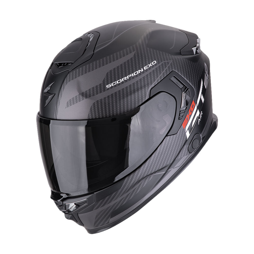 CASCO SCORPION EXO-GT SP AIR FLEX NEGRO / GRIS