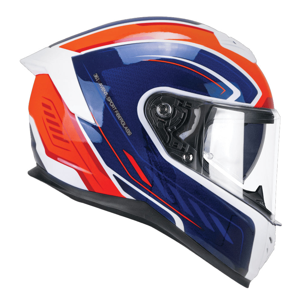 Bianco Blu Rosso fluo 361S