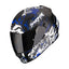 CASCO SCORPION EXO-491 SPECTOR NEGRO / AZUL