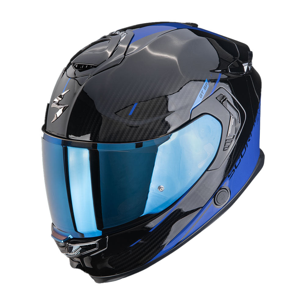CASCO SCORPION EXO-GT SP AIR ASPHALT NEGRO / AZUL Imagen principal del producto