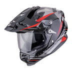 CASCO SCORPION ADF-9000 AIR FEAT BLACK / SLIVER / RED