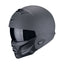 CASCO SCORPION EXO-COMBAT II SOLID GRÁFITO GRIS OSCURO