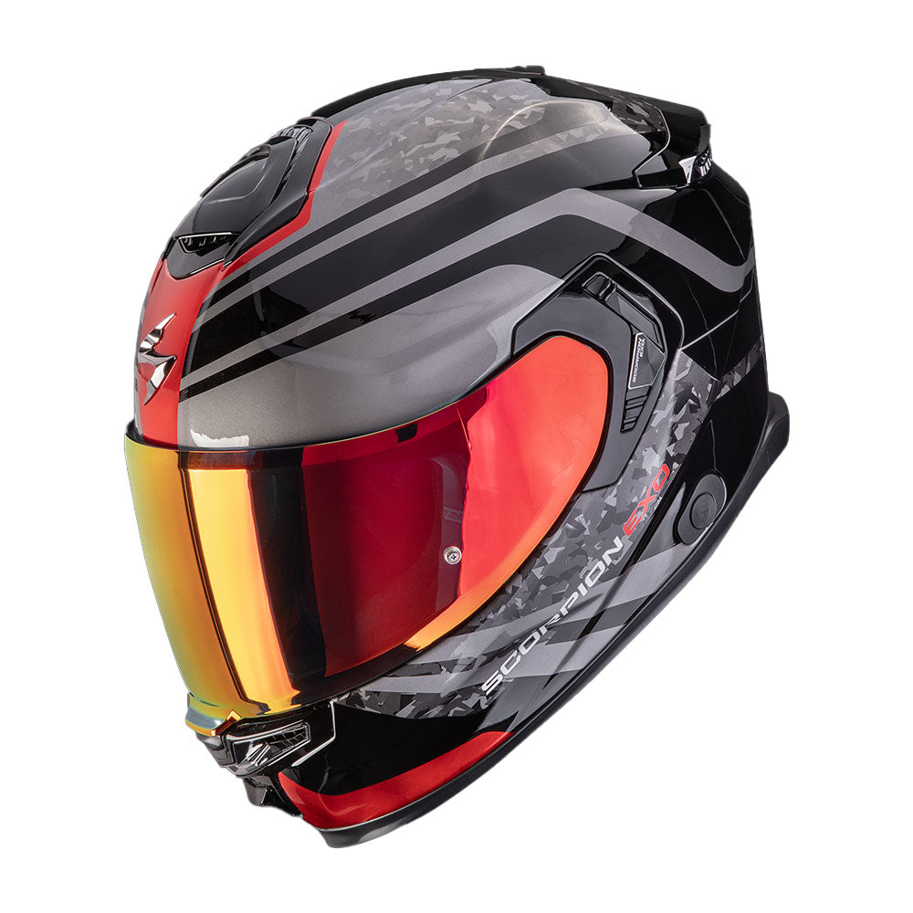 CASCO SCORPION EXO-GT SP AIR ARTEN NEGRO / ROJO Imagen principal del producto