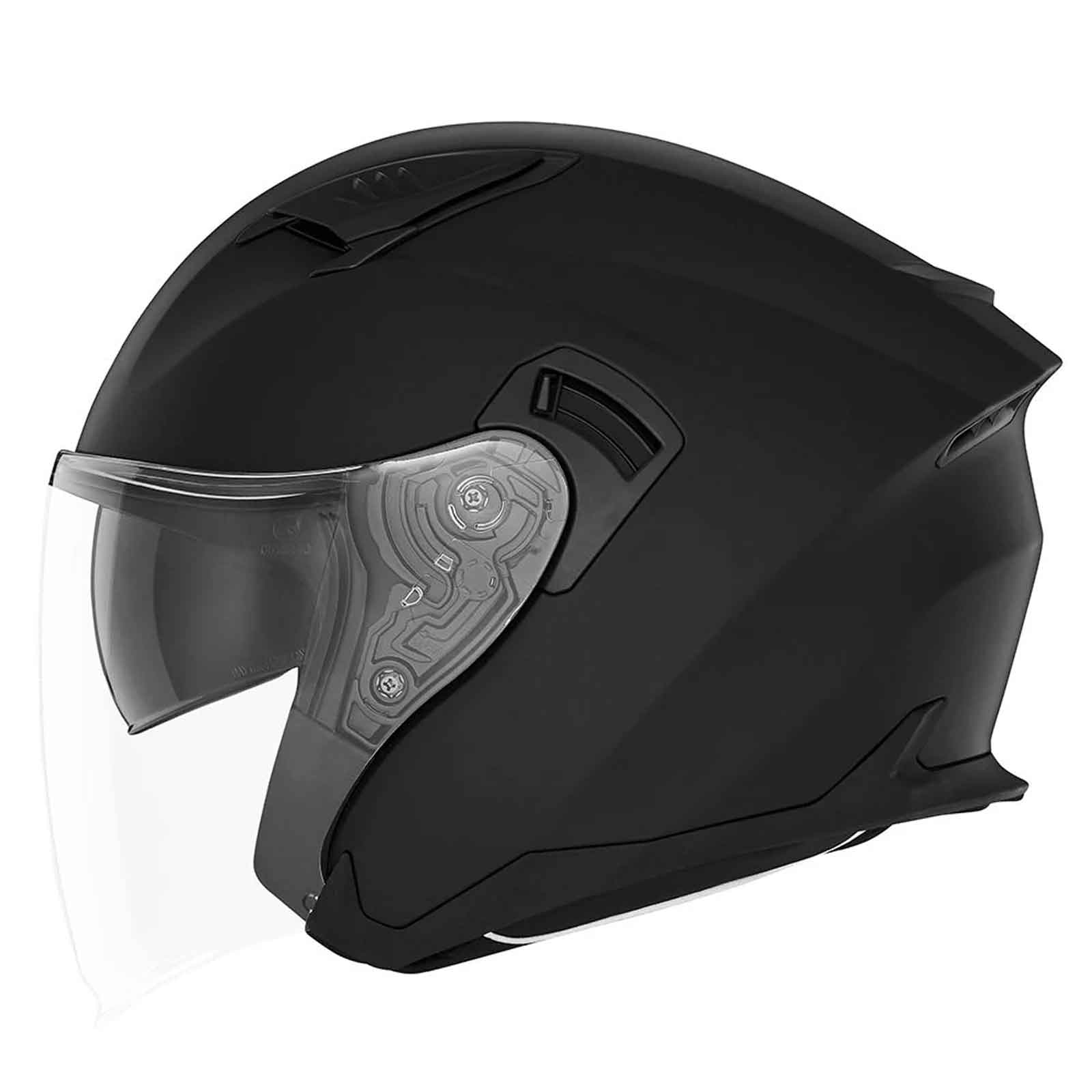 Casco Jet NOX N130, Negro Mate Imagen principal del producto