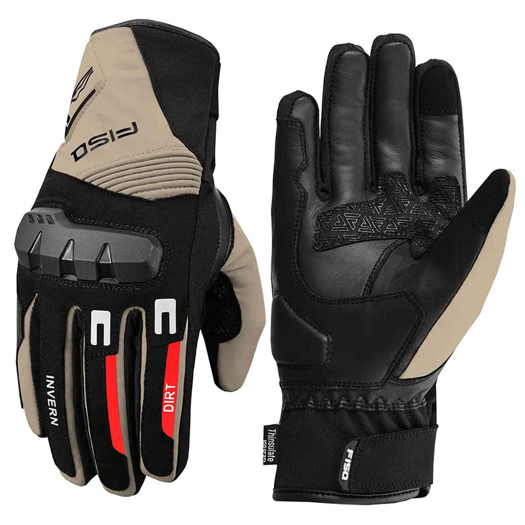 Guantes de Moto Fisa Dirt de Invierno – Camel