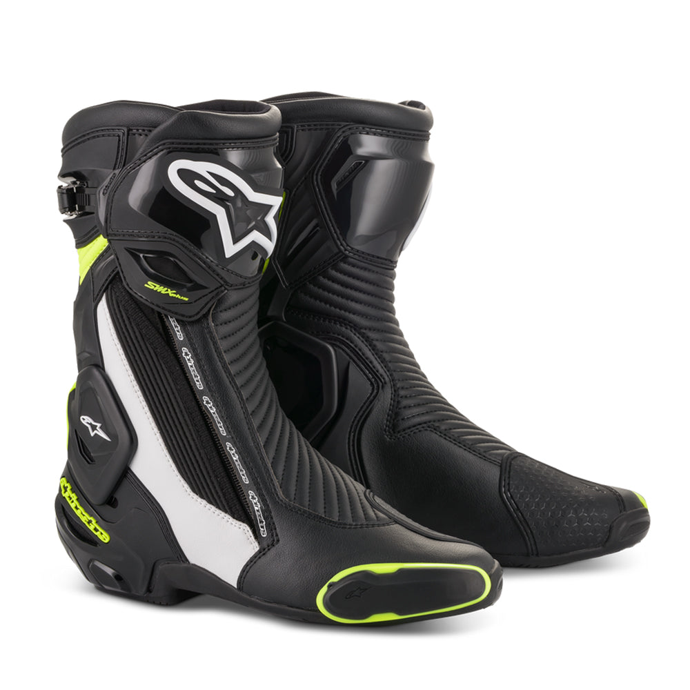 Botas SMX Plus V2 Negro / Blanco / Amarillo Fluorescente Imagen principal del producto