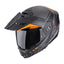 CASCO SCORPION ADX-2 LEWIS Negro mate-Naranja