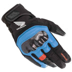 Guantes Alpinestars Honda SMX Z Drystar Negros, Azules y Rojos