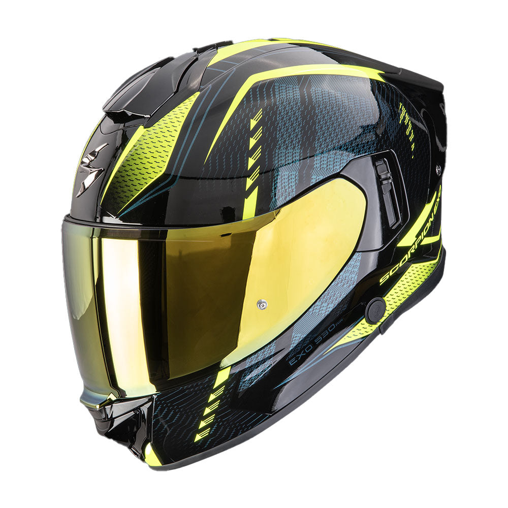 CASCO SCORPION EXO-530 AIR THERAS NEGRO / FLOU Imagen principal del producto