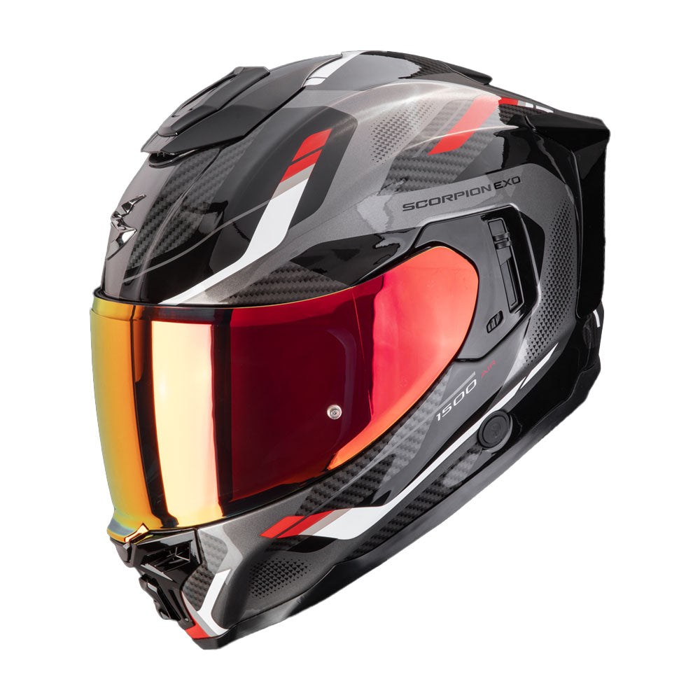 CASCO SCORPION EXO-1500 AIR SLEEK NEGRO / ROJO Imagen principal del producto