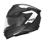 CASCO INTEGRAL REVO N304-S, NEGRO MATE Y AMARILLO