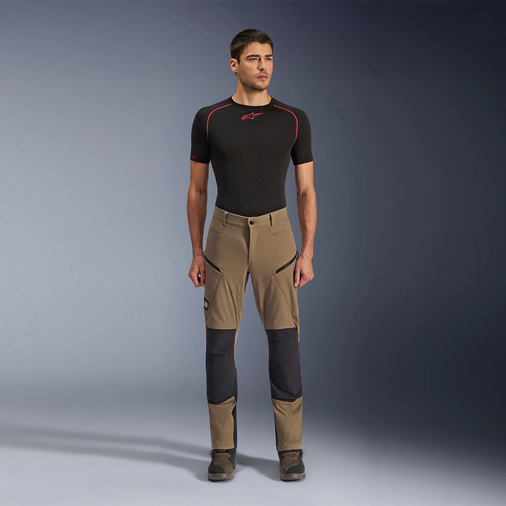 Pantalón de Moto Alpinestars Explorer AST Marrón / Negro Imagen principal del producto