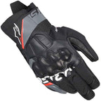 Guantes Alpinestars Corozal V3 Drystar® Negro / Gris / Rojo Flúor