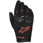 Guantes Alpinestars SP XZ WP Negros y Rojos Fluorescentes