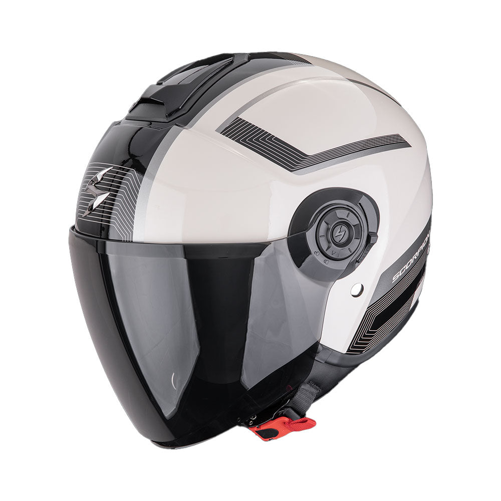CASCO SCORPION EXO-CITY II COSMOS CREMA-NEGRO Imagen principal del producto