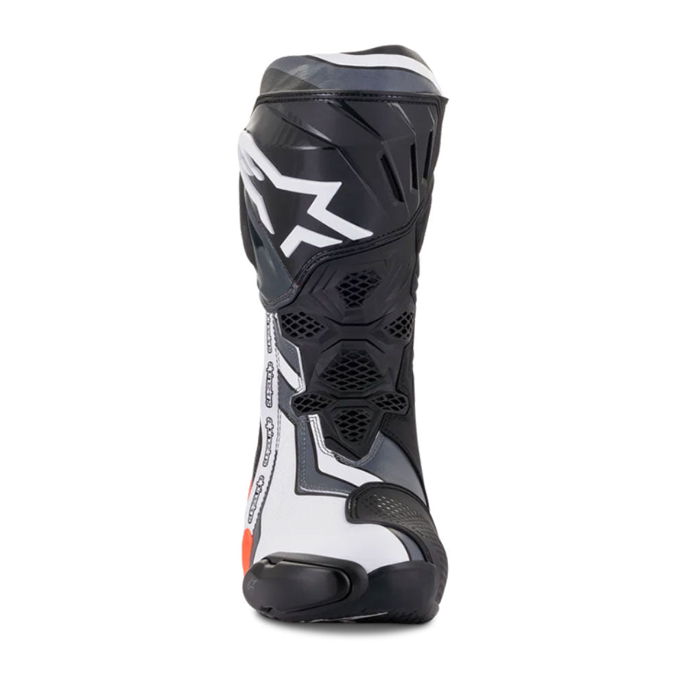 Botas Supertech R Negro Rojo Fluo Blanco Gris