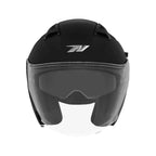 Casco Jet NOX N130, Negro Mate