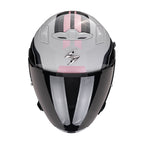 CASCO SCORPION EXO-230 HIPE GRIS-ROSA