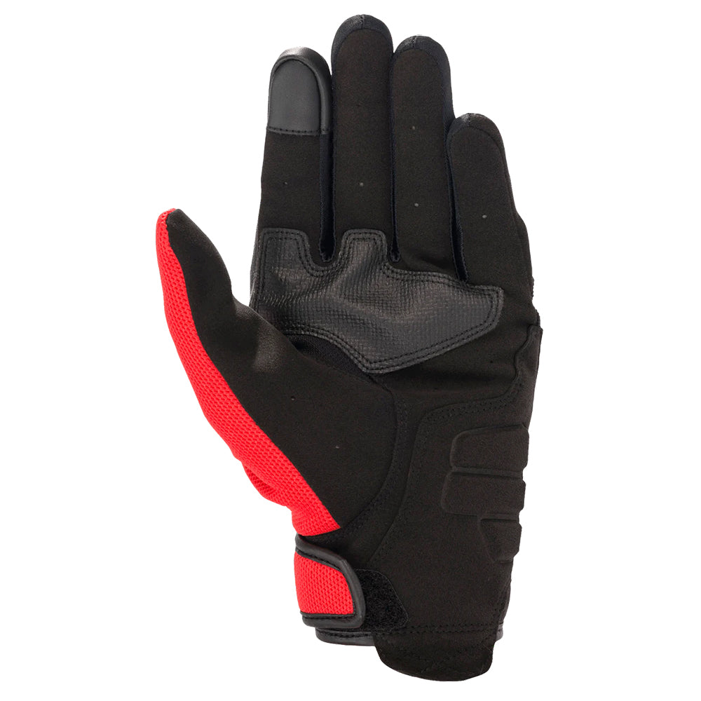 Guantes Honda Copper Negro Rojo brillante Azul Imagen secundaria del producto
