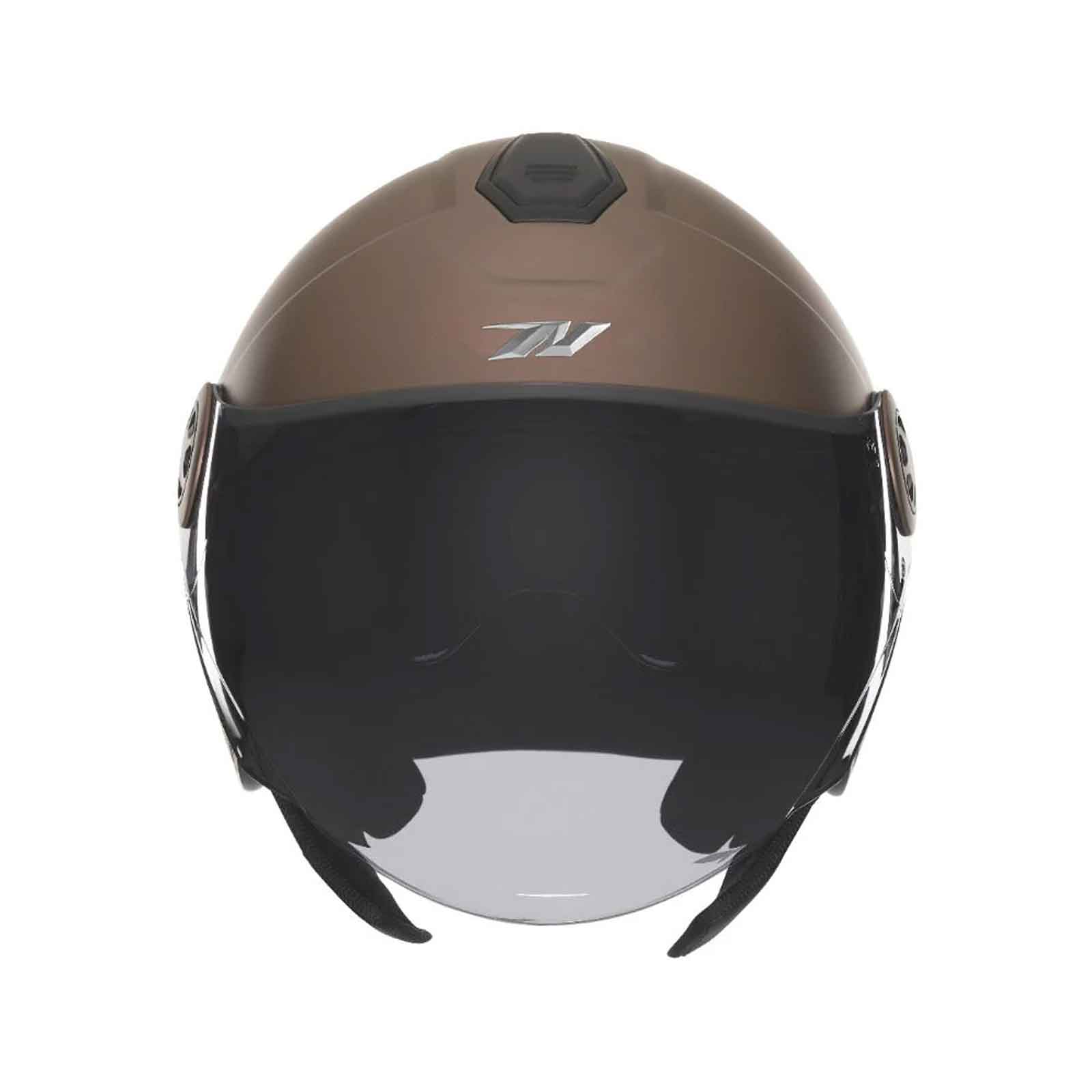 Casco jet NOX N182,  Bronce Mate Imagen secundaria del producto