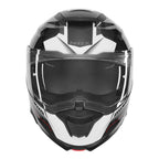 Casco Modular NOX N967 Conquer  Neg / Blanco / Rojo