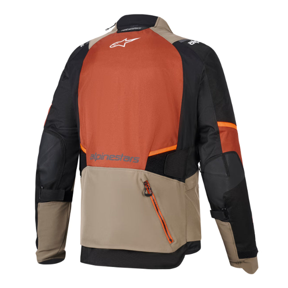 Chaqueta Textil Alpinestars Andes V4 Drystar Walnut Rust Negro Imagen secundaria del producto