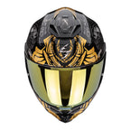 CASCO SCORPION EXO-1500 AIR APUS NEGRO / GRIS / DORADO