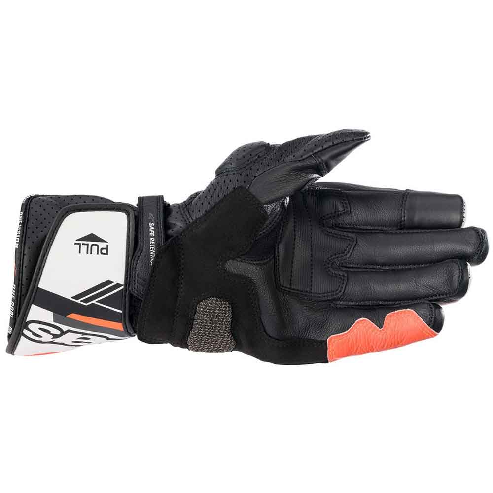 Guantes Alpinestars SP-8 V3 Negros / Blancos / Rojos Intensos Imagen secundaria del producto