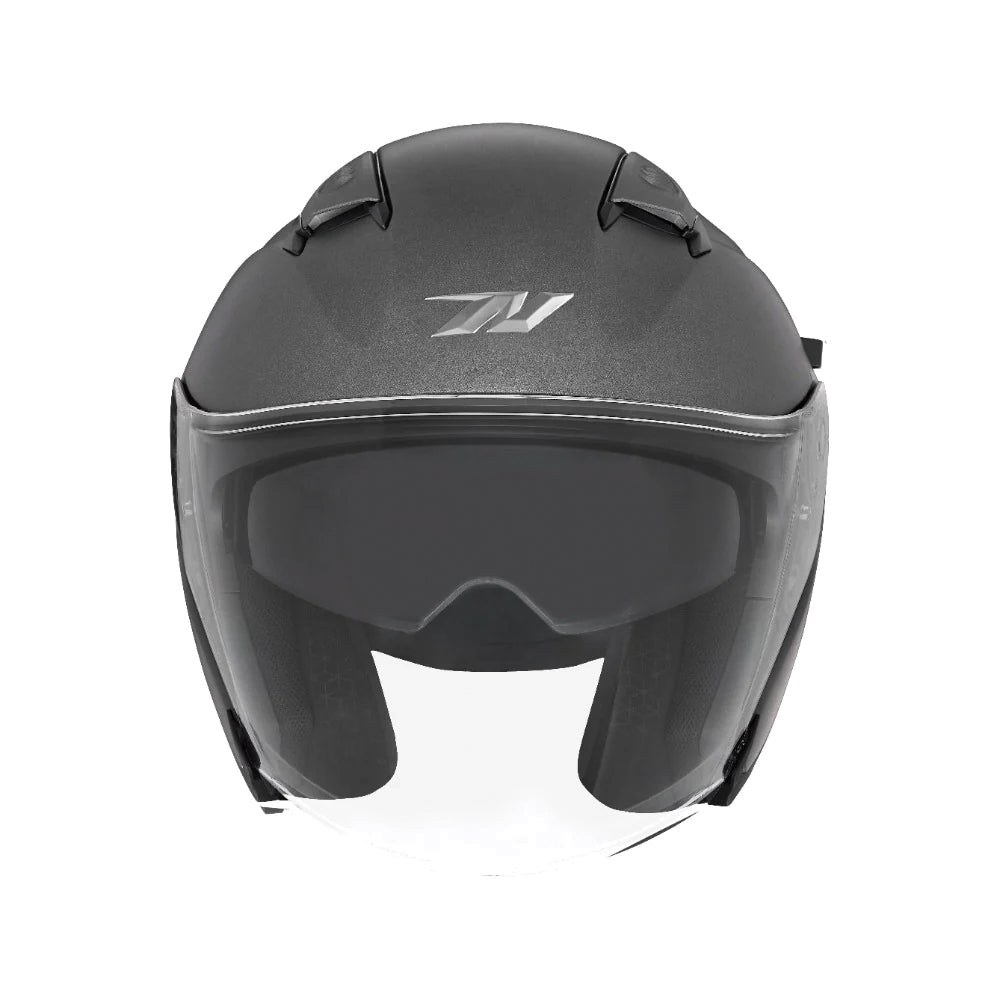 Casco Jet NOX N130, Titanium Mate