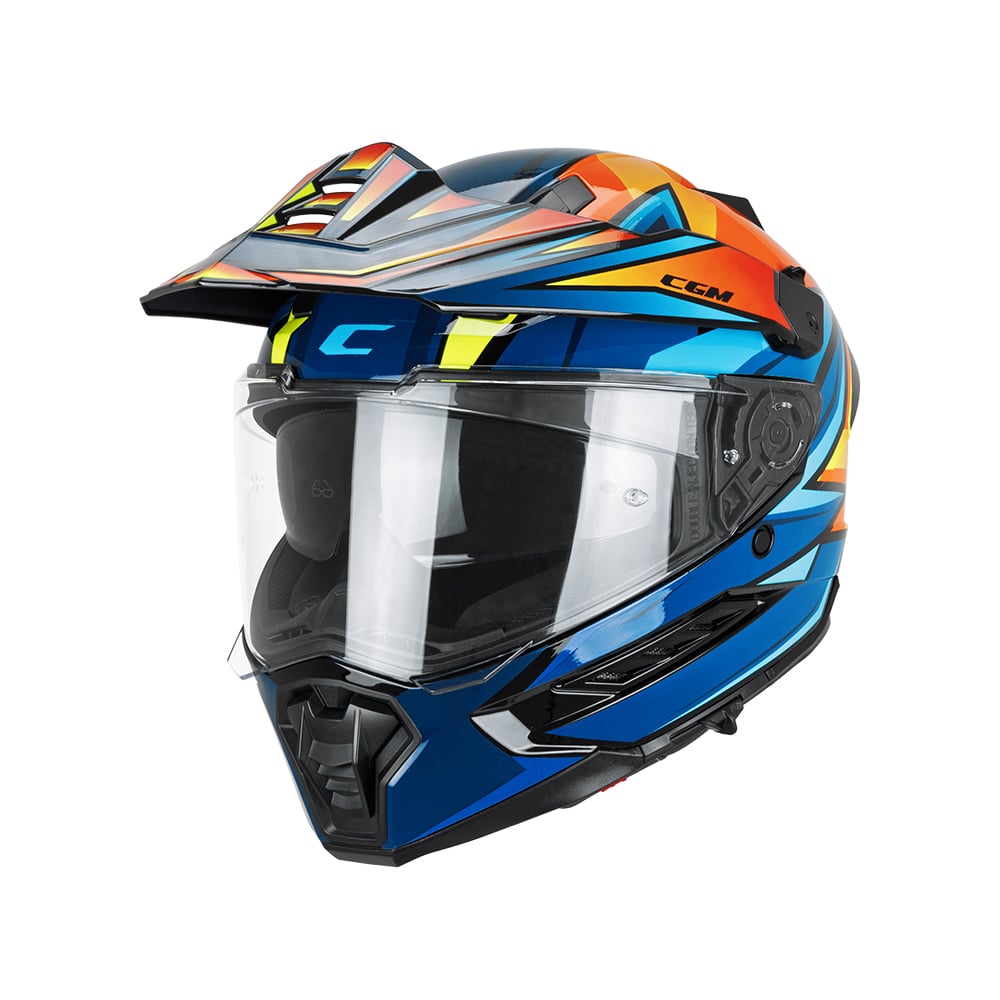 Blu Arancione Giallo fluo 366X