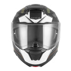 Casco Modular NOX N967 Conquer  Kaki / Naranja