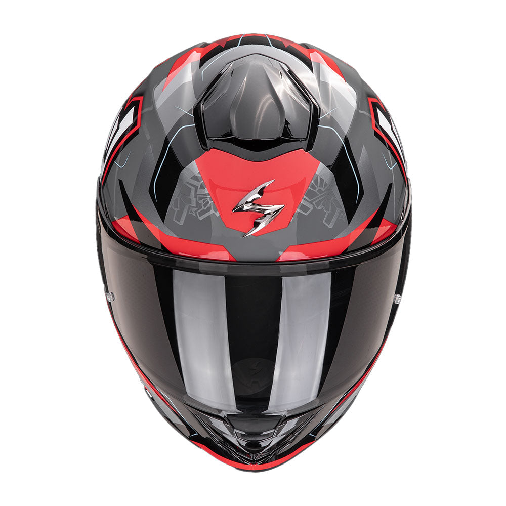CASCO SCORPION EXO-530 AIR ROK NEGRO / ROJO Imagen secundaria del producto