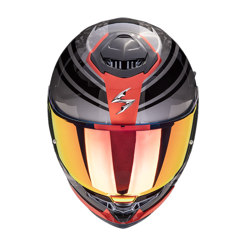 CASCO SCORPION EXO-GT SP AIR ARTEN NEGRO / ROJO