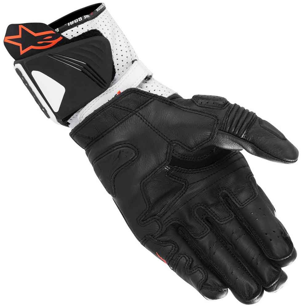Guantes Alpinestars GP Pro R4 Negros y Blancos