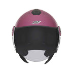 Casco jet NOX N182 fucsia